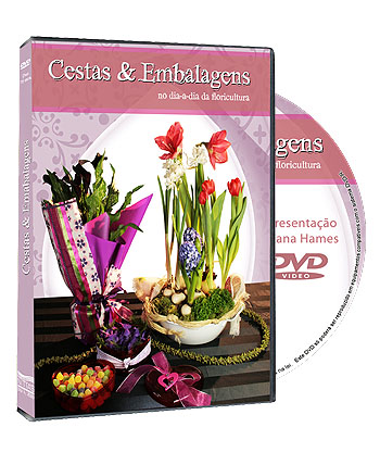 DVD CESTAS E EMBALAGENS NO DIA-A-DIA DA FLORICULTURA 
